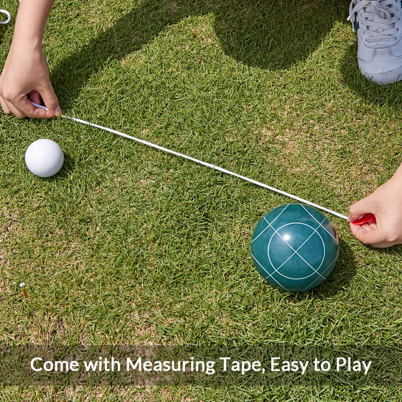 ApudArmis White 40mm Bocce Pallino Balls Replacement - Including Measuring Rope - Image 4